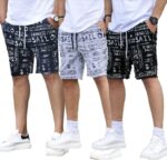 Men's Cotton Printed Casual Shorts