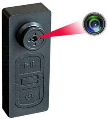 AVOIHS SPY Mini Button Hidden Portable Video Audio HD R...