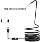 CTRZQ Waterproof Endoscope 5m Cable Inspection Borescop...