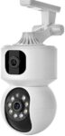 VIGILMATE Dual Lens Indoor Wifi Camera Security Camera