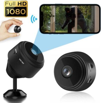 AVOIHS Wireless WiFi Hidden CCTV 1080p Magnet 64GB Supp...