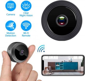 AVOIHS 1080p HD Wifi Wireless Spy Hidden Min Built-in B...