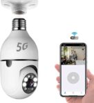 SROPX Wi-Fi CCTV Camera Wireless Bulb Camera Mobile App...