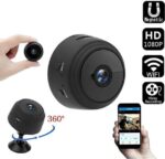 Onfit 1080p HD Mini WiFi Hidden CCTV Spy Camera Live on...