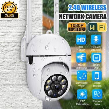 Bzrqx Wireless Home Security Camera 2i | Full HD Pictur...