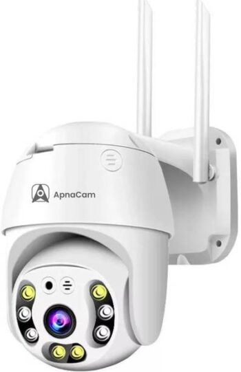 ApnaCam 3MP Wi-Fi PTZ Two-Way Audio Detection Alarm Wat...