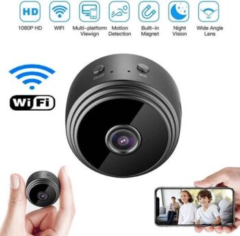 AVOIHS Wireless WiFi Hidden CCTV 1080p Magnet Camera Na...