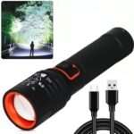 ShopGlobal Metal Body Light Long Range 2 in 1 Long Dist...