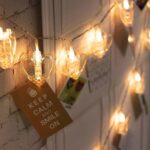 PESCA 12 LEDs 3 m Yellow Steady Heart Rice Lights