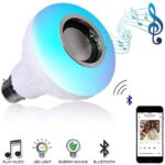 Vishpire Bulb with Bluetooth Speaker with Super bass Mu...