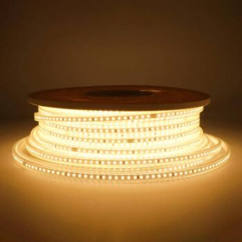 MANSAA 120 LEDs 5 m Yellow Steady Strip Rice Lights