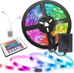 MANSAA 135 LEDs 3 m Multicolor Color Changing, Flickeri...