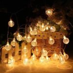 xenith 16 LEDs 3.81 m Gold Steady Ball Rice Lights