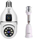 IFITech 4MP Dual Lens Home Security WiFi Camera with Ad...