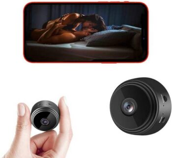 byte 4k i8 Hidden Mini Nanny Spy Camera Audio Video Liv...
