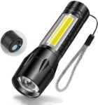 99Drops Mini Rechargeable Pocket Light Zoom COB USB Cha...