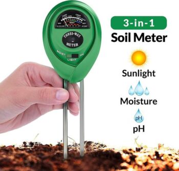 BALRAMA 3-in-1 Soil Test Kit 3 in 1 Soil Moisture + Ph ...