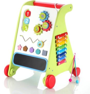 Aditi Toys Musical Activity Walker With Parent Rod