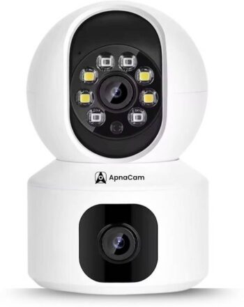 ApnaCam Wifi 4MP Dual Lens Wireless WiFi Smart CCTV Cam...