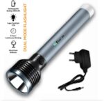 FIRSTLIKE 2 in 1 Lithium Battery Long Range Led torch L...