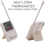 GoodsBazaar Multi Stem Digital Thermometer with Externa...