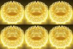 spark world 58 LEDs 15.5 m Yellow Steady Bulb Rice Ligh...