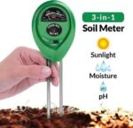 nunki trend 3-in-1 Solar Soil Moisture, Light and PH/Ac...