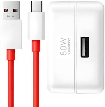 fabulik 80 W SuperVOOC 6 A Wall Charger for Mobile with...