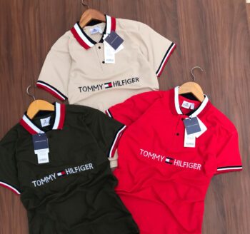Cotton Collar T-shirt