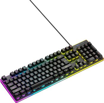 Archer Tech Lab ATL-K-LSBRZW0 Wired USB Standard Gaming...