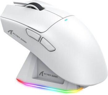 Attack Shark AttackSharkX11White Wireless Optical Gami...