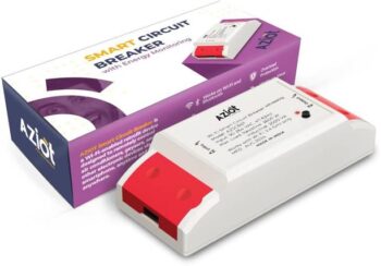 AZIOT WiFi + BLE Smart Circuit Breaker - 16Amp, Energy ...