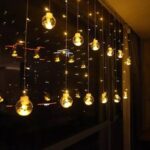 quality21 12 LEDs 4.95 m Gold Flickering, Steady Ball R...