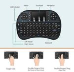 GUGGU BGF_861A_Mini Wireless Keyboard with Light with A...