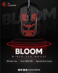 Coc BLOOM M110 Wired Ambidextrous Laser Gaming Mouse