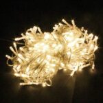 Tiollo 100 LEDs 10.01 m Yellow Steady Bulb Rice Lights