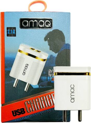 amaq 10 W Quick Charge 2.1 A Wall Charger for Mobile wi...