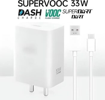 CLAT 33 W SuperVOOC 6 A Wall Charger for Mobile with De...