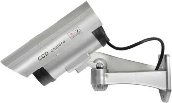 CPEX Realistic Look Dummy Security CCTV Fake Bullet Cam...
