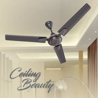 Almo DECO 1200 mm (48 inch) High Speed Decorative CNC Winded 1200 mm 3 Blade Ceiling Fan