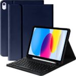 Proelite Detachable Wireless Bluetooth Keyboard case Co...