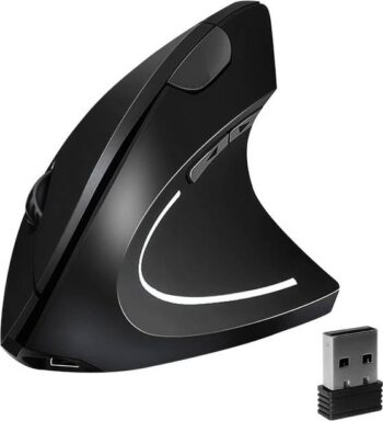 atdaraz Ergonomic Mouse Vertical -Rechargeable 2.4GHz O...