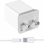 Kotsun 2.4 A Wall Charger for Mobile with Detachable Ca...