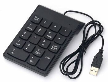 C Computer Cables USB 2.0 Wired Numeric Keypad Slim Min...