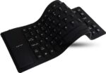 Octec Folding Wired Keyboard 85-Key USB Keyboard for Tr...