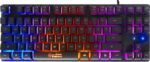 RPM Euro Games Gaming Keyboard Tenkeyless | RGB Backlit...
