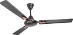 GESTOR Glossy Ultra High Speed 100% CNC Winding 48 Inch Decorative 1200 mm 3 Blade Ceiling Fan