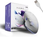 Kreo Hawk Wired Gaming Mouse, Programmable Buttons RGB ...