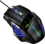 ENTWINO iMiceX7 Gaming Mouse 7 Buttons RGB Light Sports...