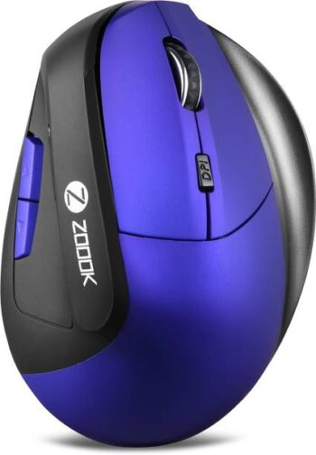 Zoook Infinite Vertical Mouse,6 Buttons,Ergonomic High ...